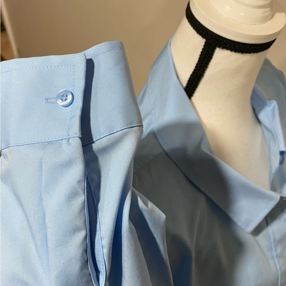 NWT Calvin Klein Button Up Blouse - Picture 5 of 6